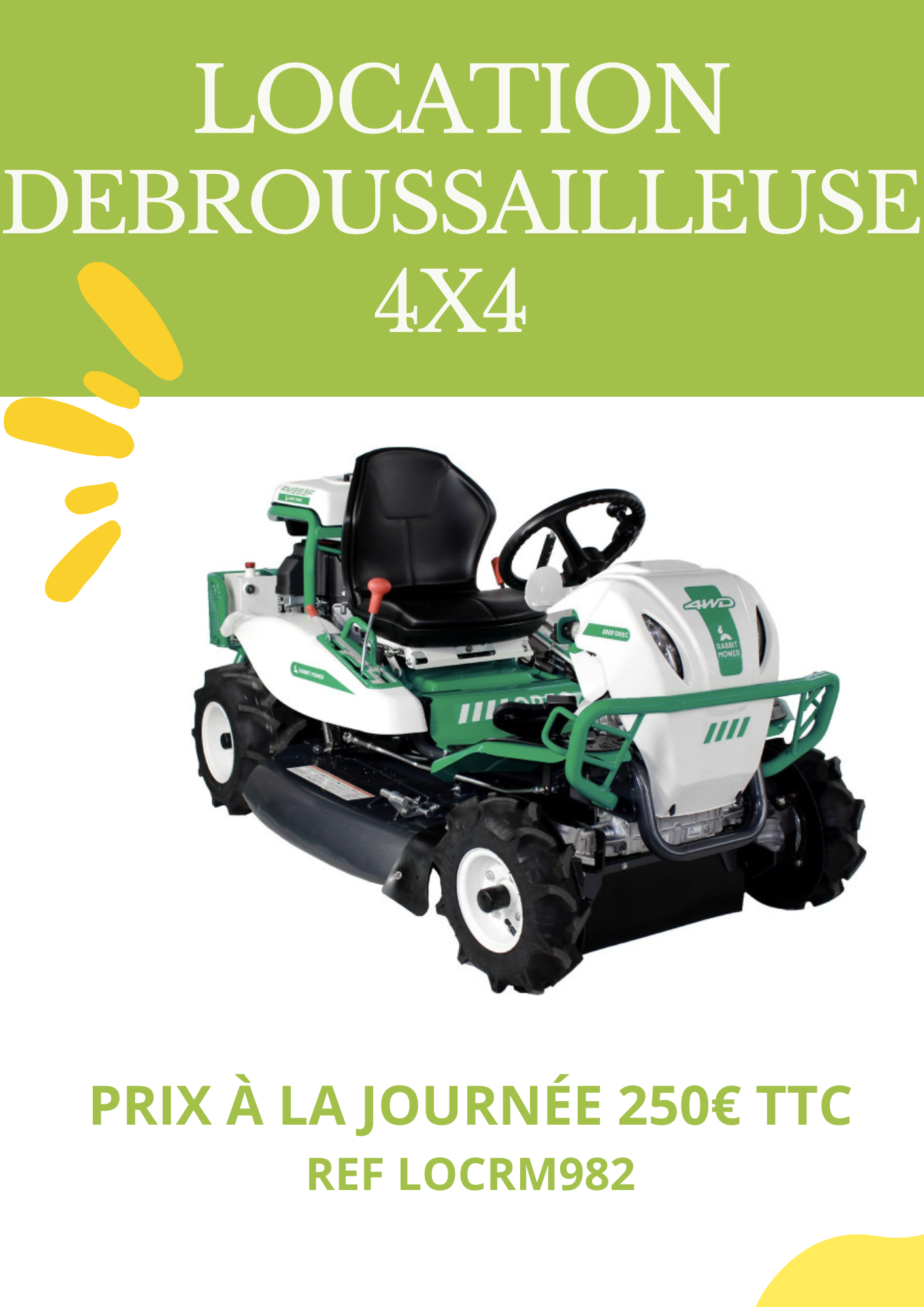 Location debroussailleuse 19 entre particuliers