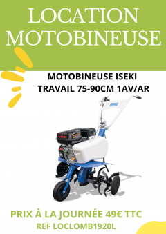 Louer la motobineuse