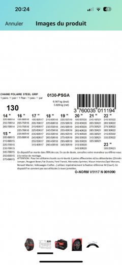 Location : chaine a neige Location : chaine a neige