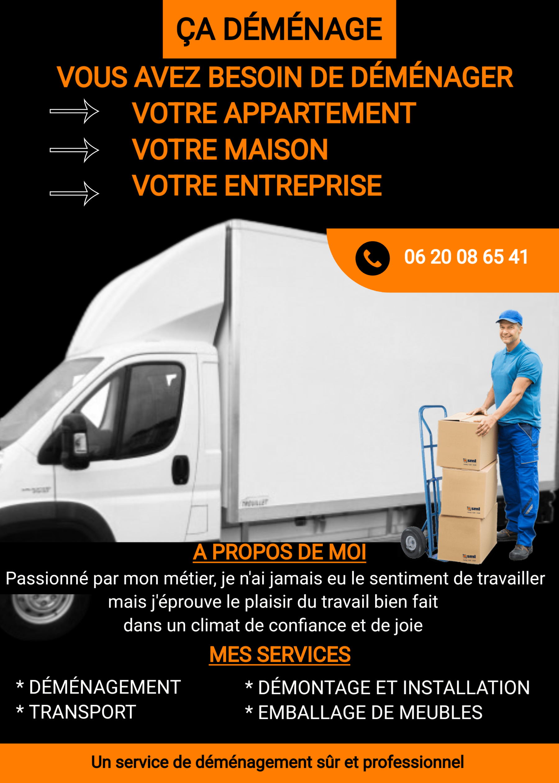 Service avec camion 94 entre particuliers