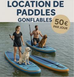 Louer le paddle