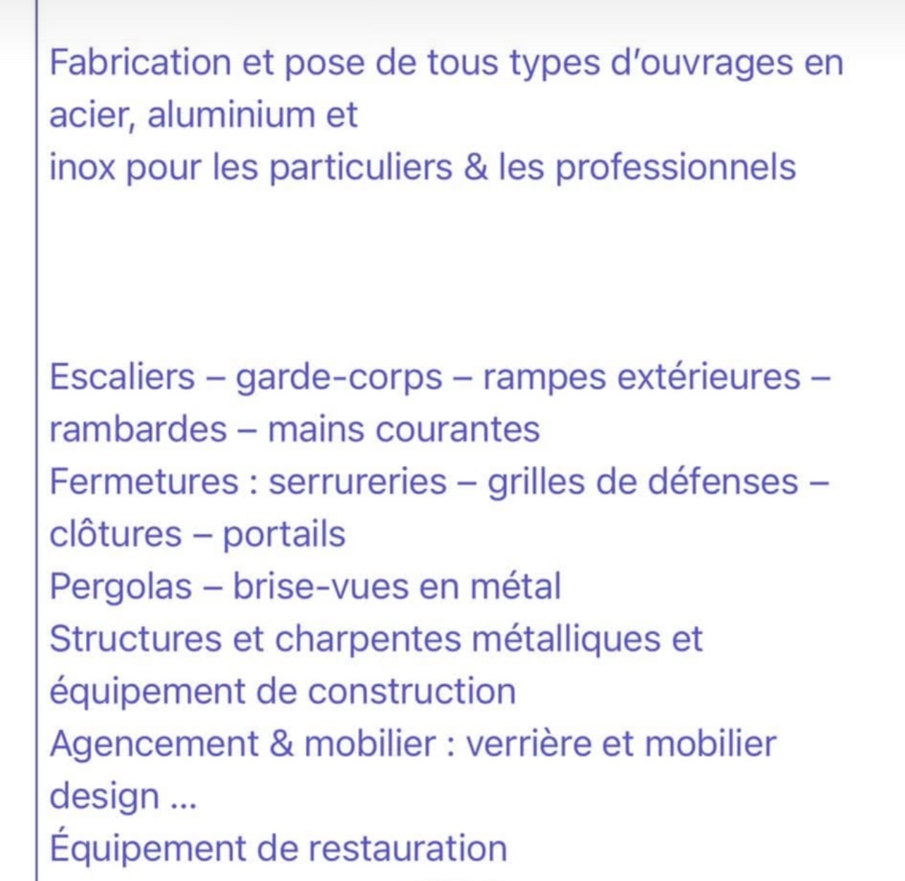 Service soudure 59 entre particuliers