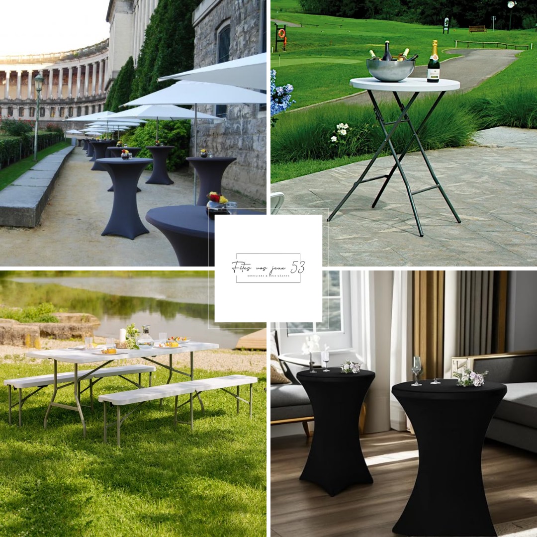 Location table de reception 53 entre particuliers