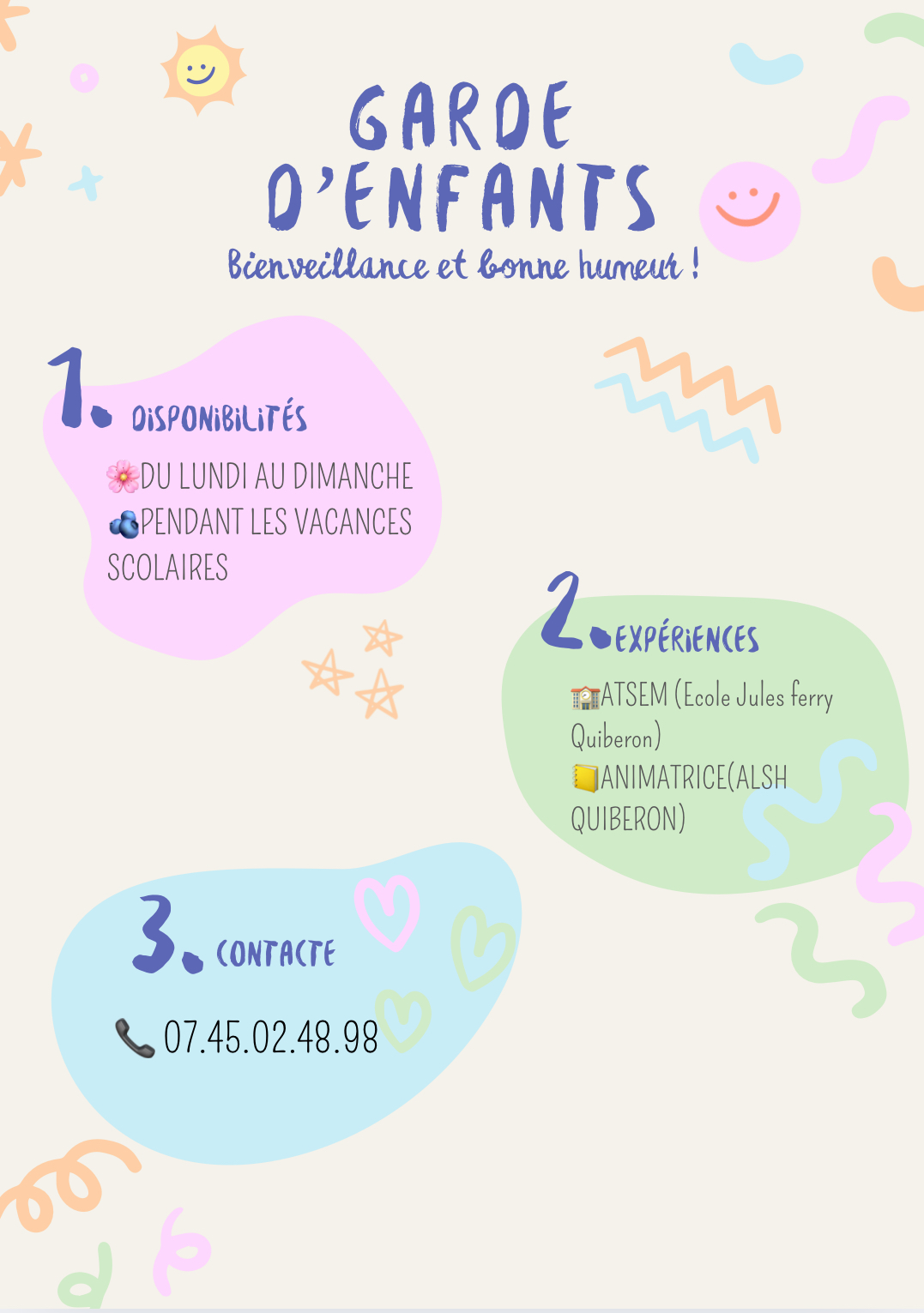 Service babysitter 56 entre particuliers