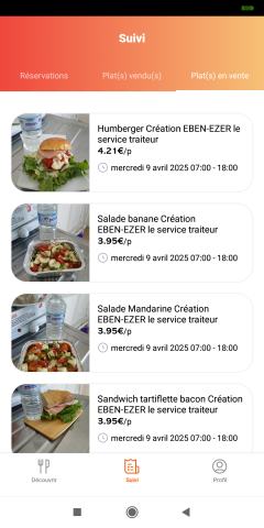 Demander ce cuisinier