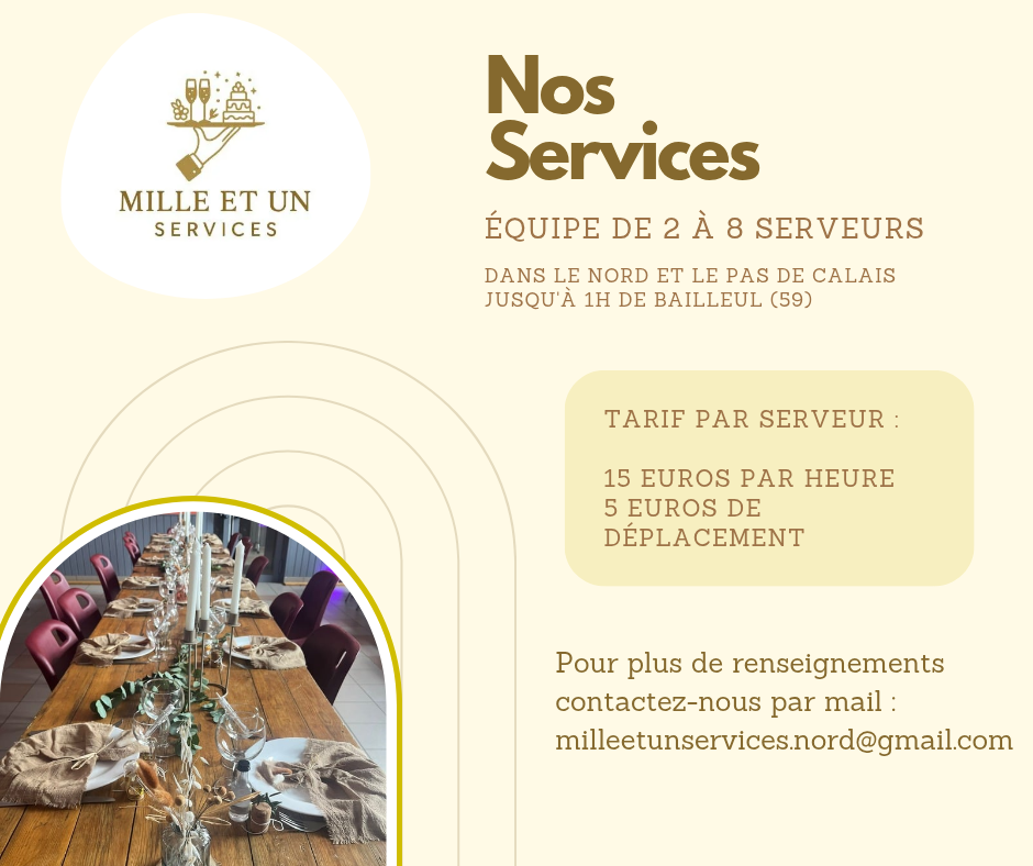Service organisateur 59 entre particuliers