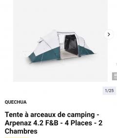 Louer la tente