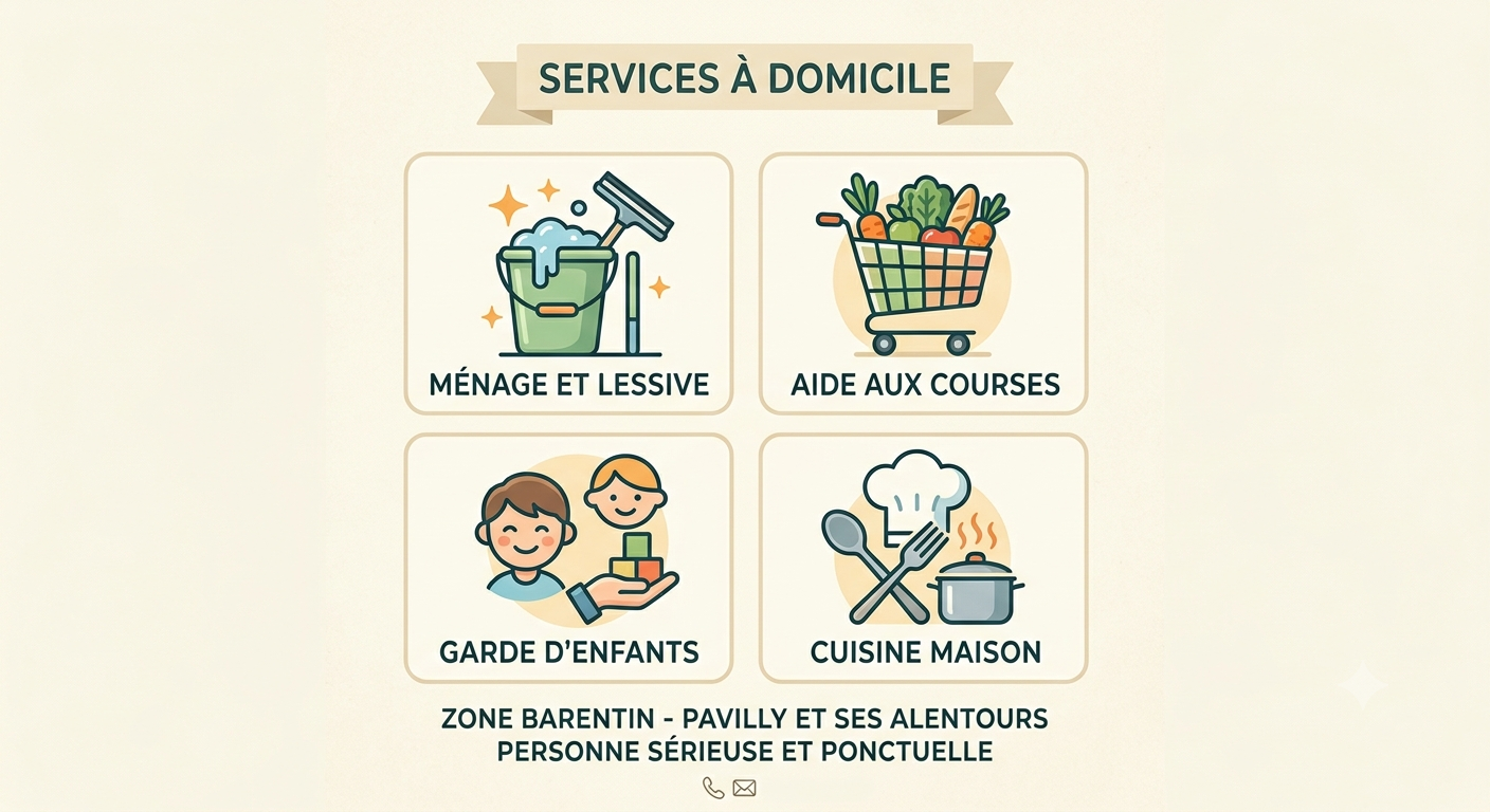 Service menage 76 entre particuliers