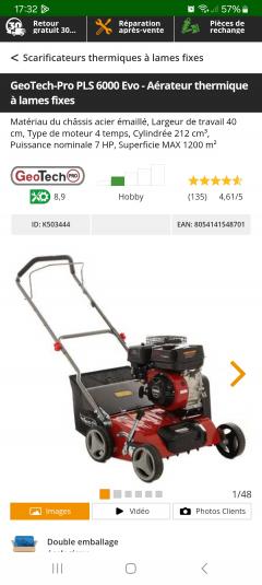 Location : scarificateur Location : scarificateur