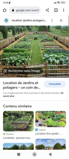 Louer mon jardin