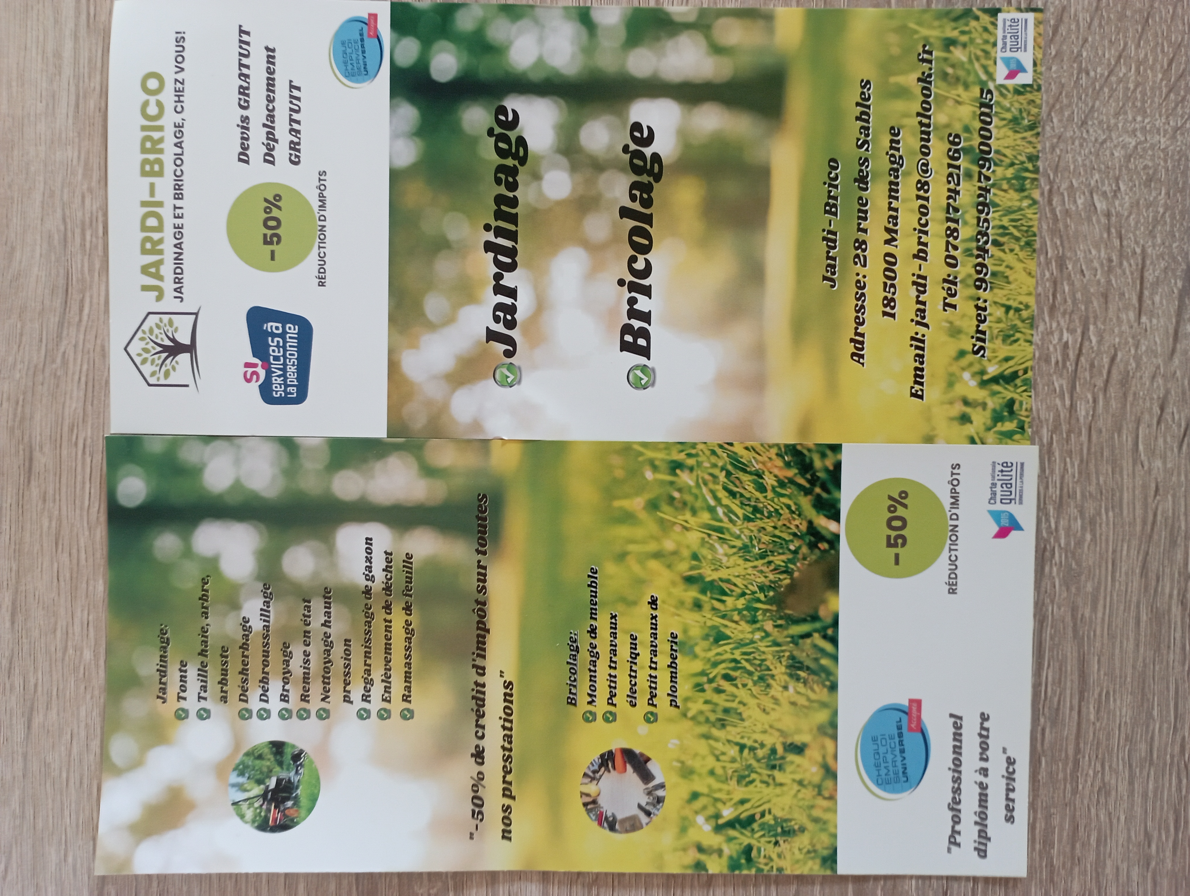 Service multi services 18 entre particuliers