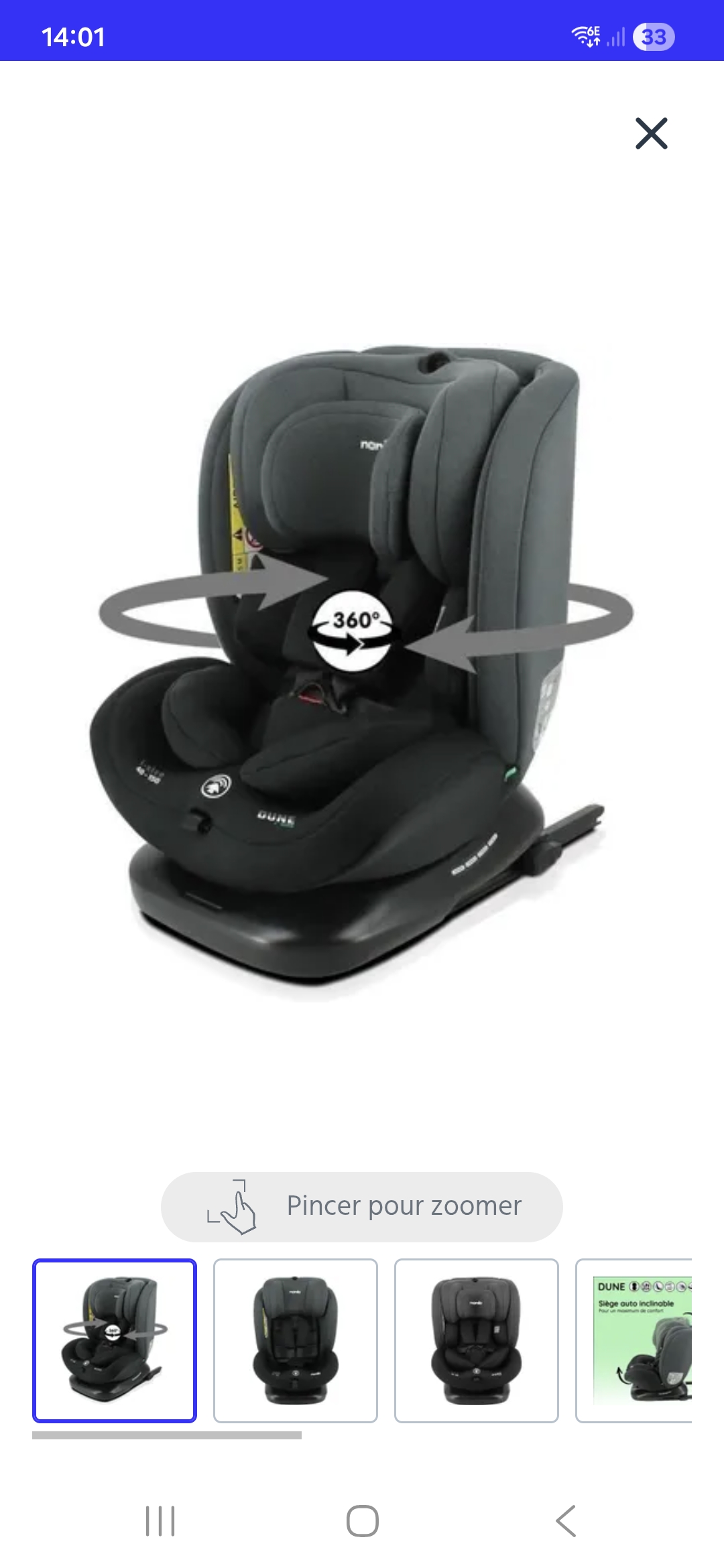 Location siege auto enfant 41 entre particuliers