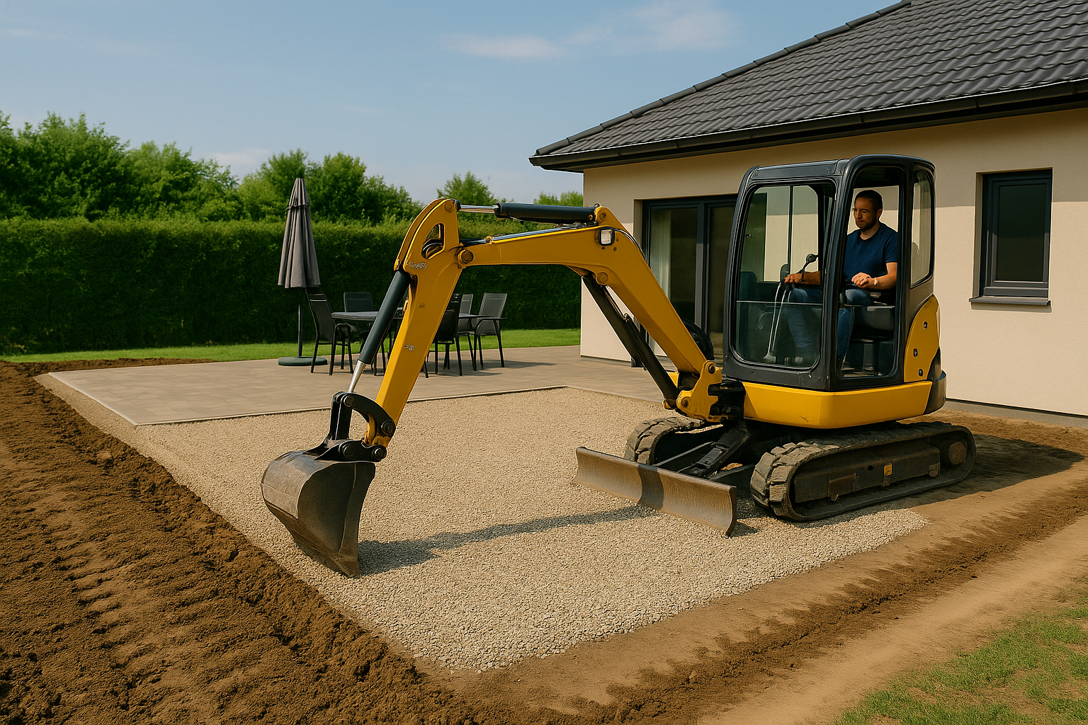 Service terrassement 35 entre particuliers