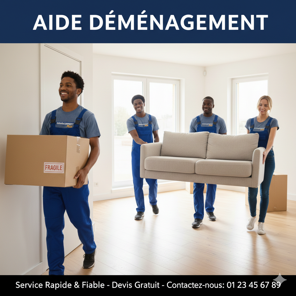 Service aide demenageur 75 entre particuliers