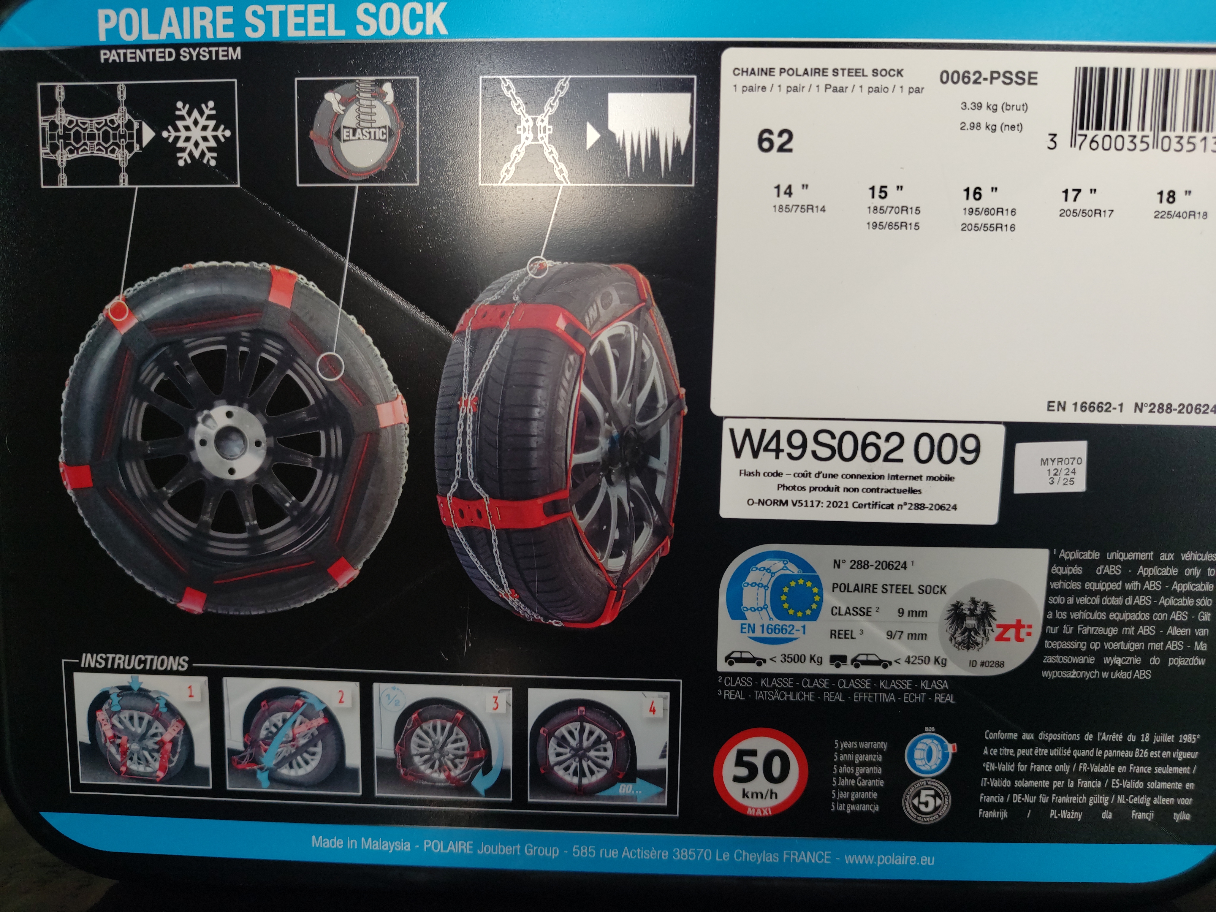 Location chaine a neige 17 entre particuliers