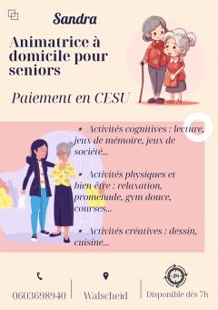 Service : aide personne