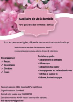 Service : aide aux courses Service : aide aux courses