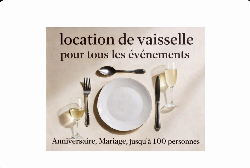 Location vaisselle 08 entre particuliers