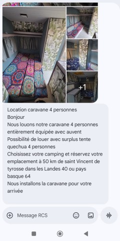 Location : caravane Location : caravane