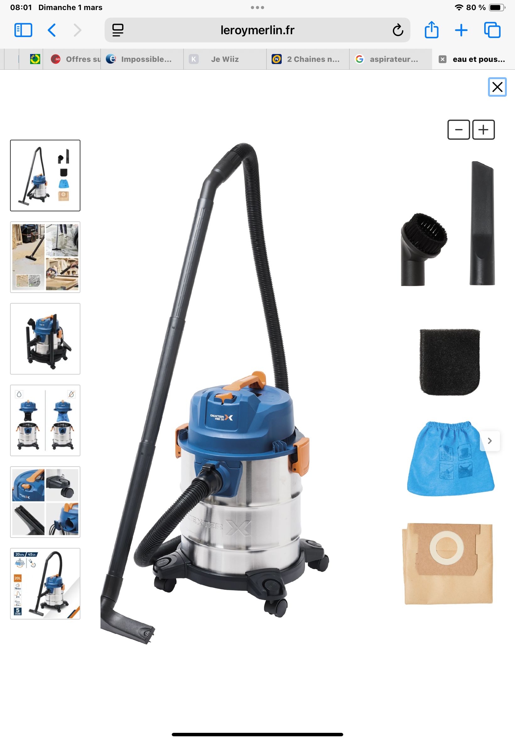 Location aspirateur 35 entre particuliers