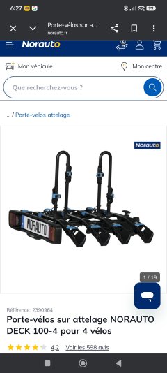 Location : porte velo