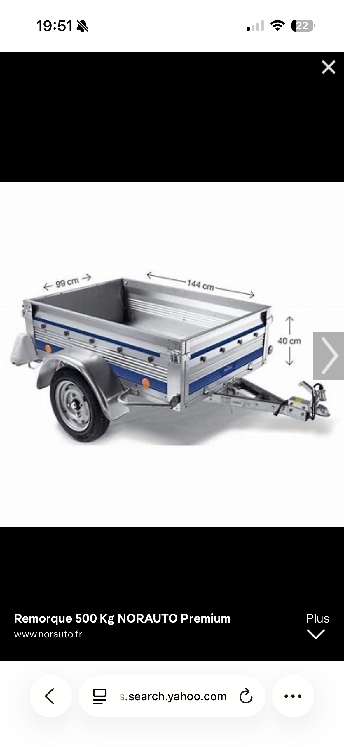 Location remorque 20 entre particuliers