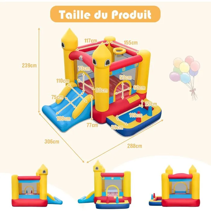 Location chateau gonflable