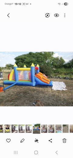 Location : chateau gonflable