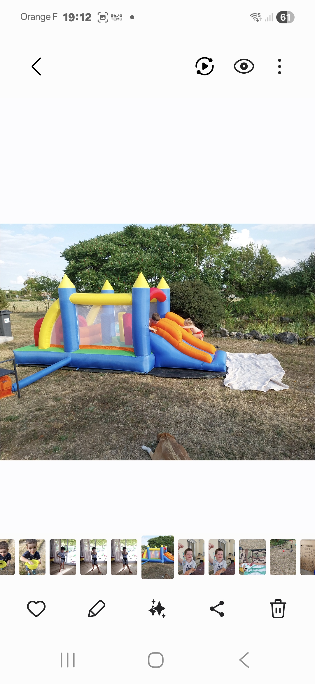 Location chateau gonflable 24 entre particuliers