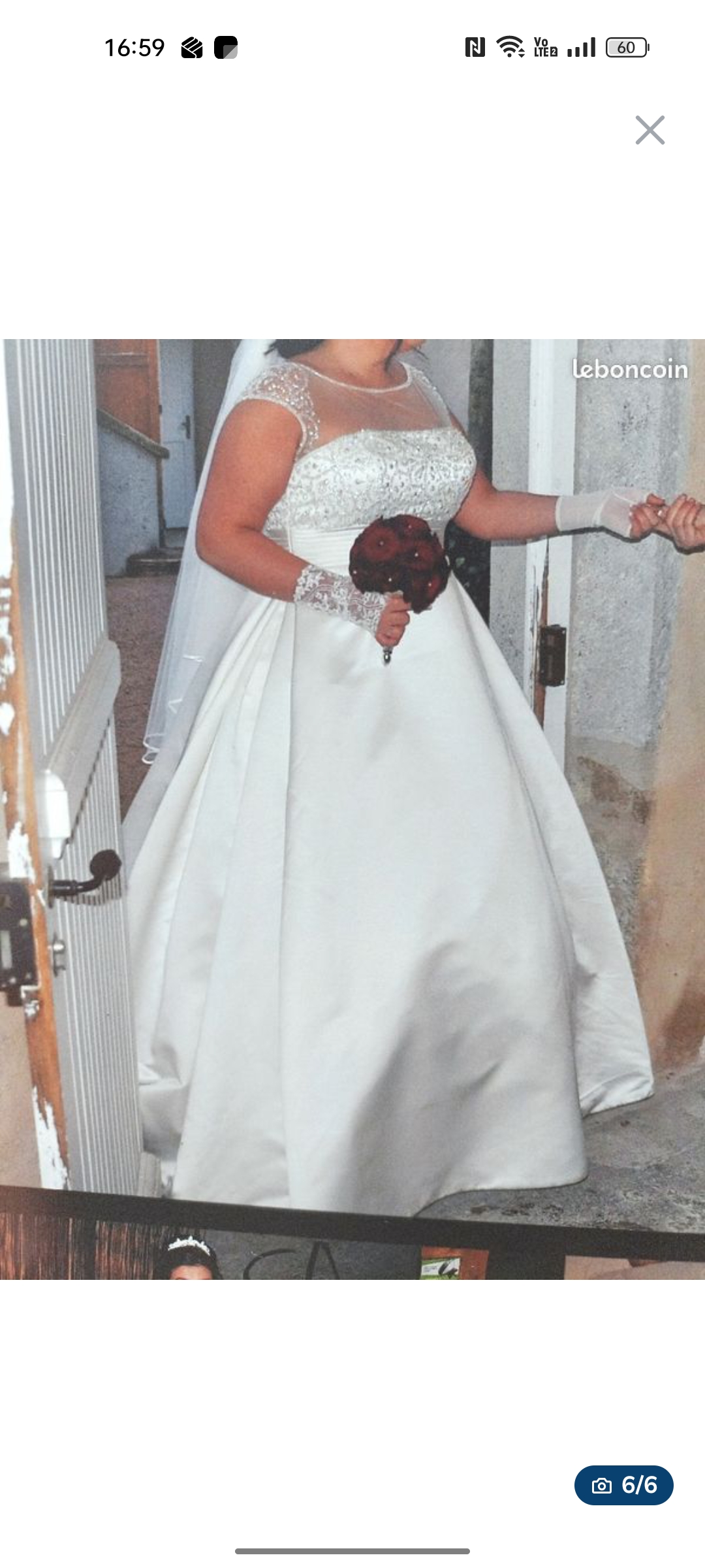 Location robe de mariee 42 entre particuliers