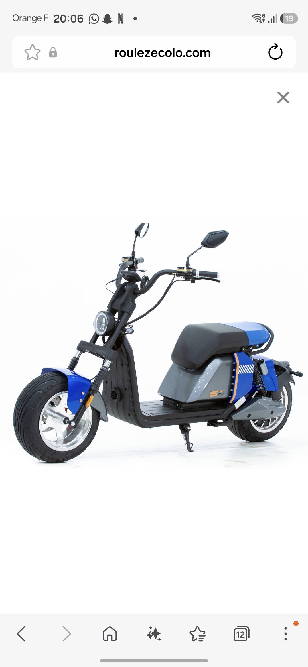 Location scooter 48 entre particuliers