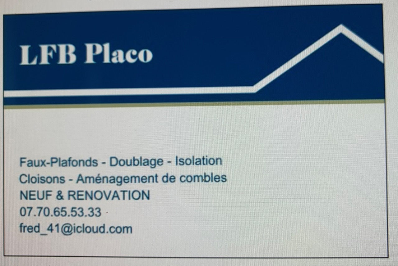 Service plaquiste 41 entre particuliers