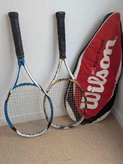 Location : raquettes de tennis Location : raquettes de tennis