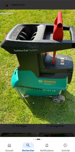 Location : broyeur a vegetaux