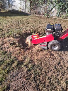 Location rogneuse de souche