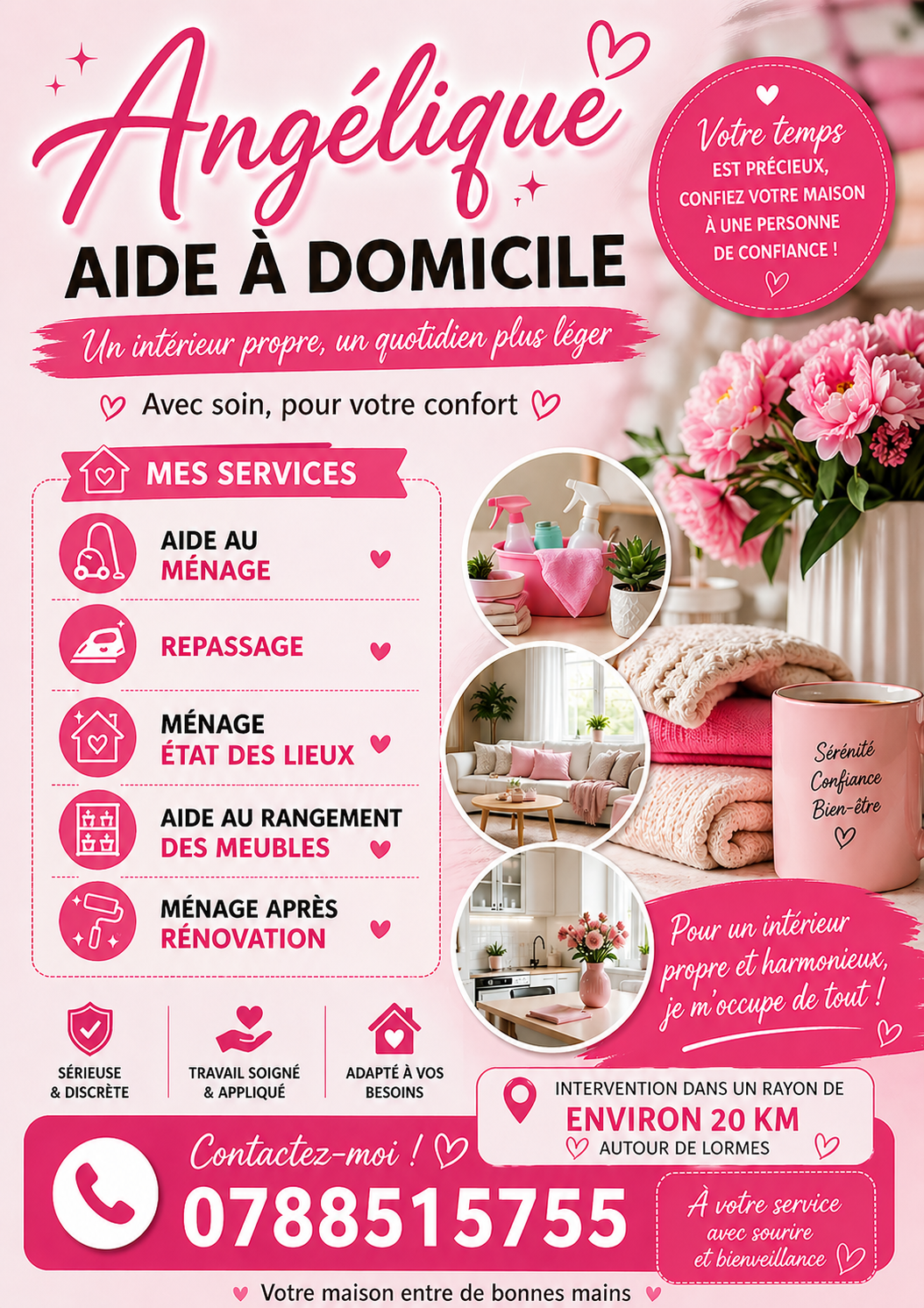 Service menage 58 entre particuliers