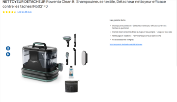 Location : shampouineuse