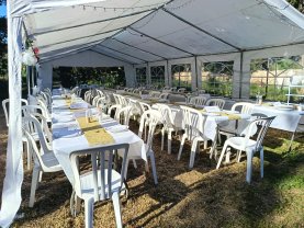 Location : tente reception