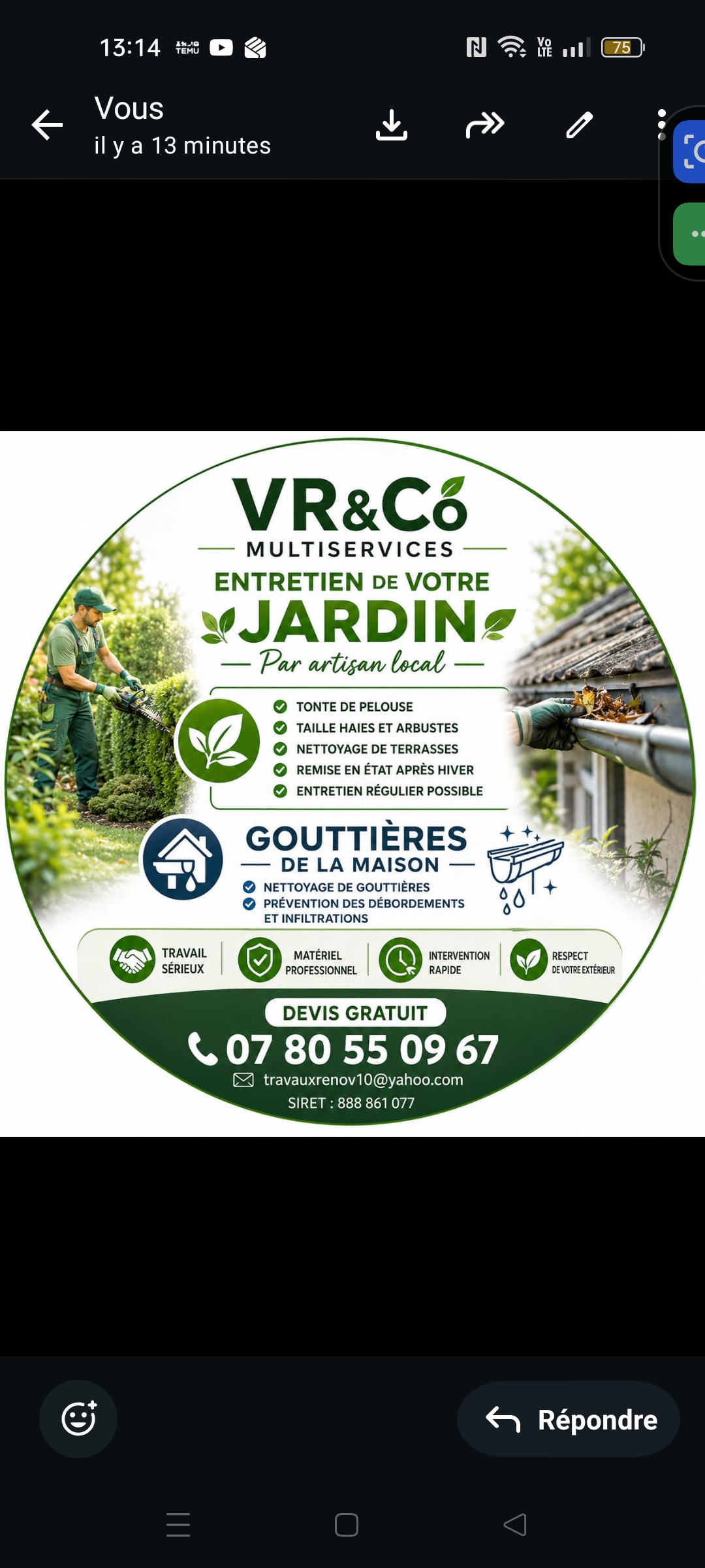 Service entretien jardin 10 entre particuliers