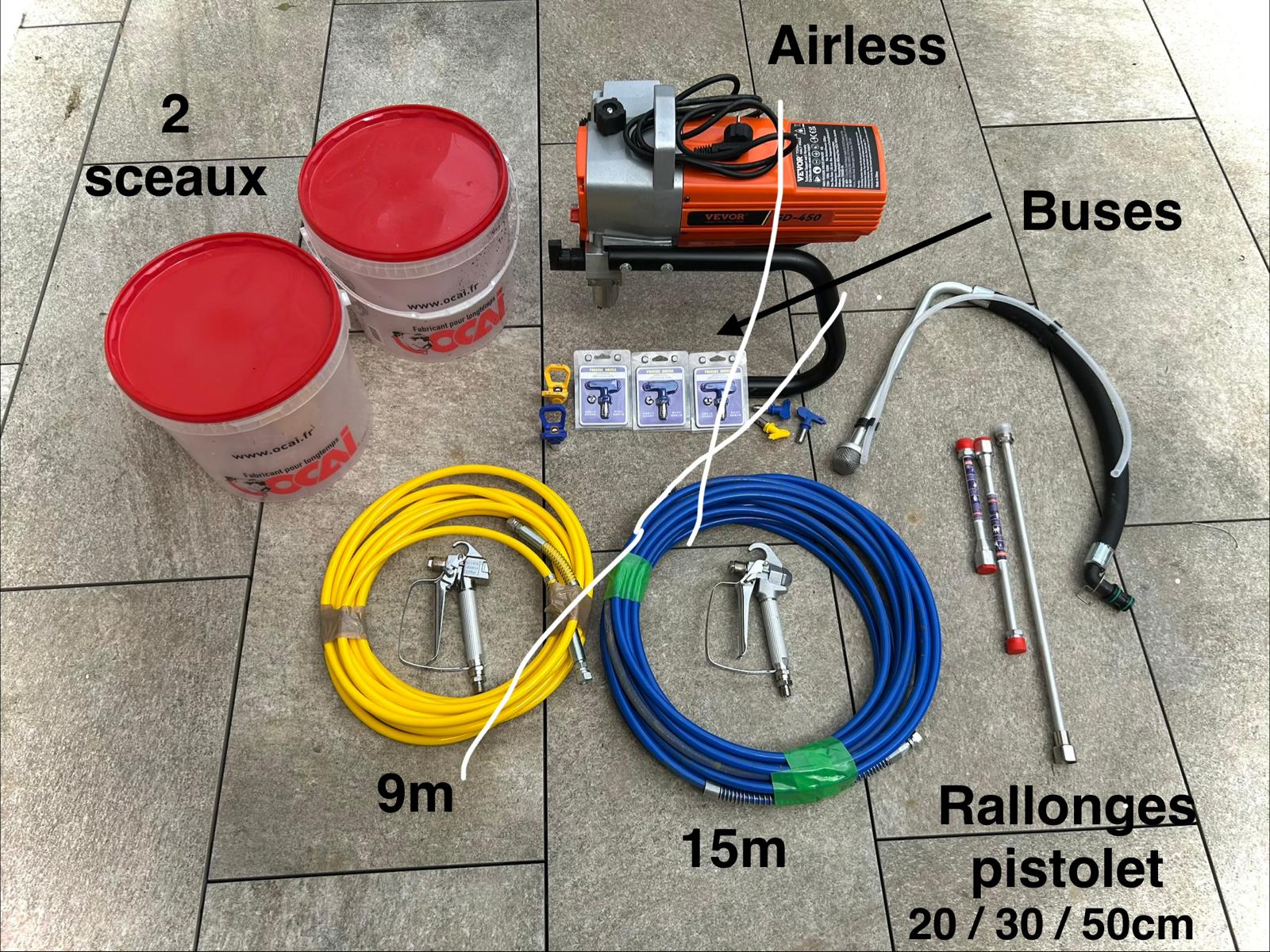 Location pistolet a peinture 77 entre particuliers