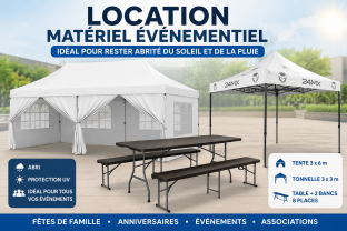 Location : mobilier de jardin