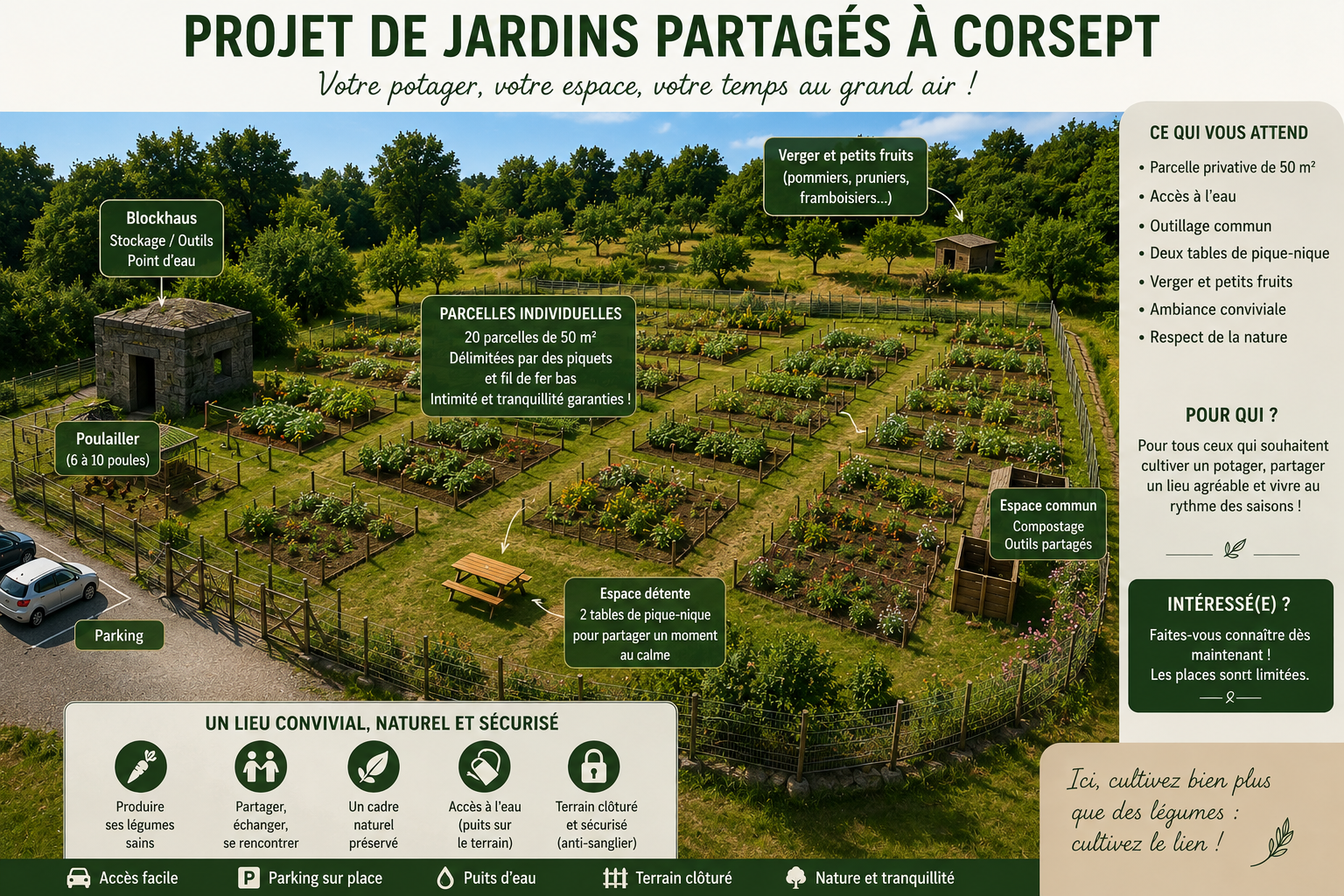 Location jardin potager 44 entre particuliers