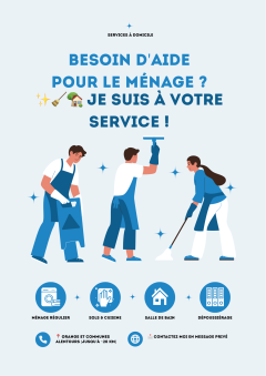 Service : menage Service : menage