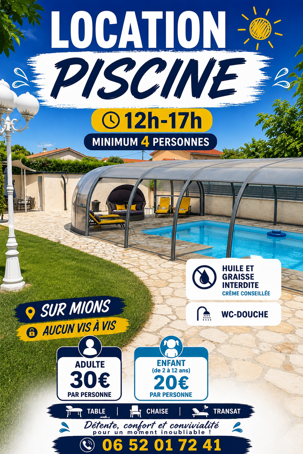 Location piscine 69 entre particuliers