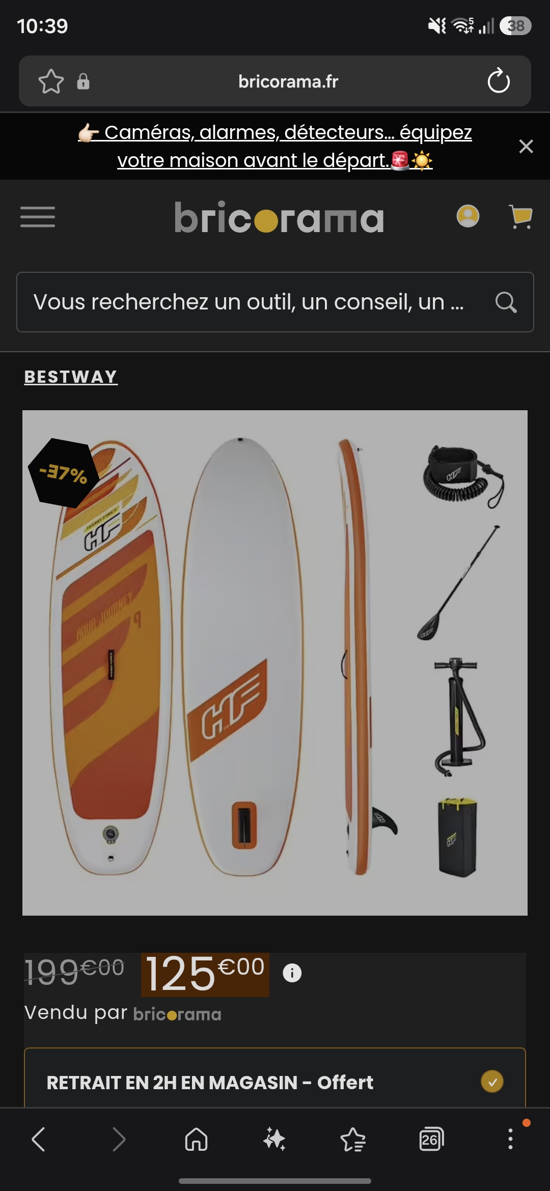 Location paddle 74 entre particuliers