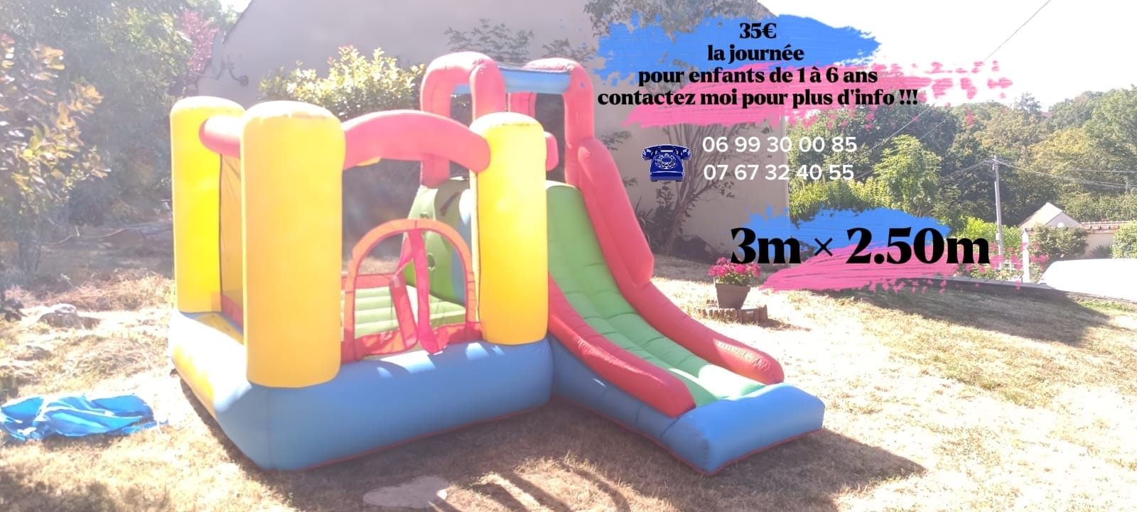 Location chateau gonflable 77 entre particuliers