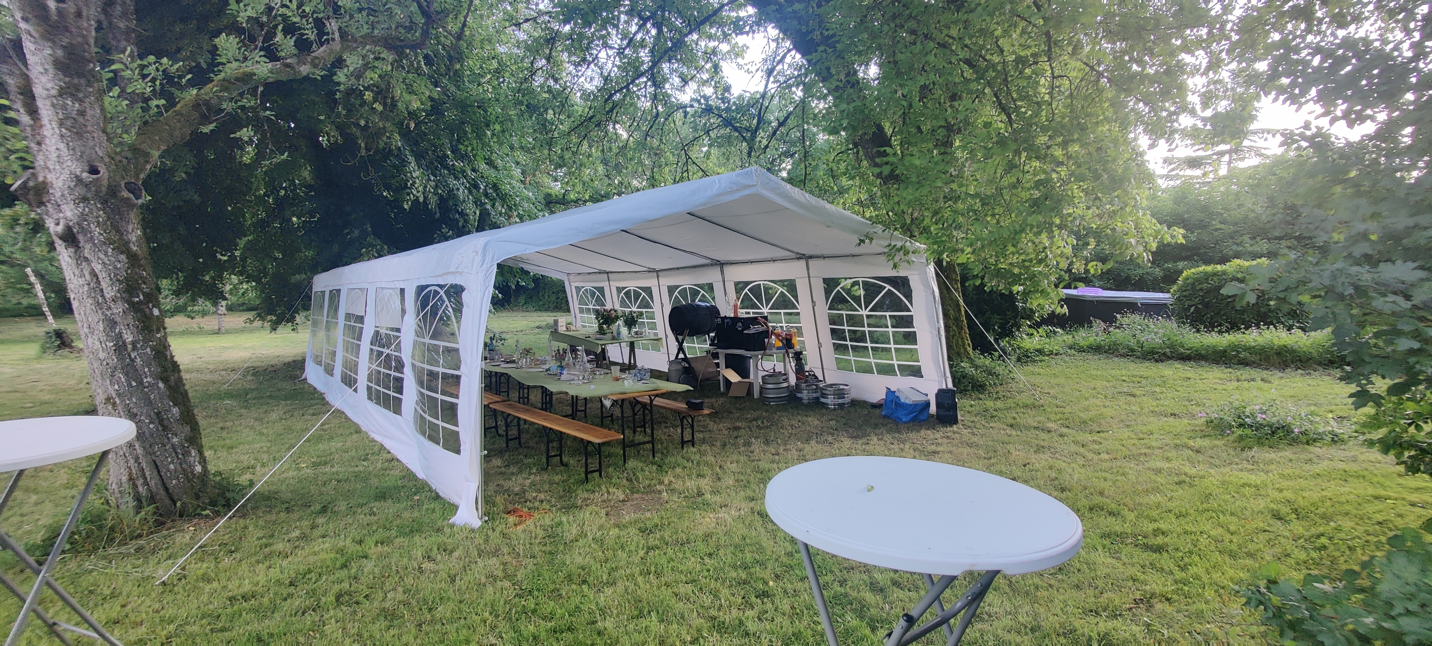 Location tente reception