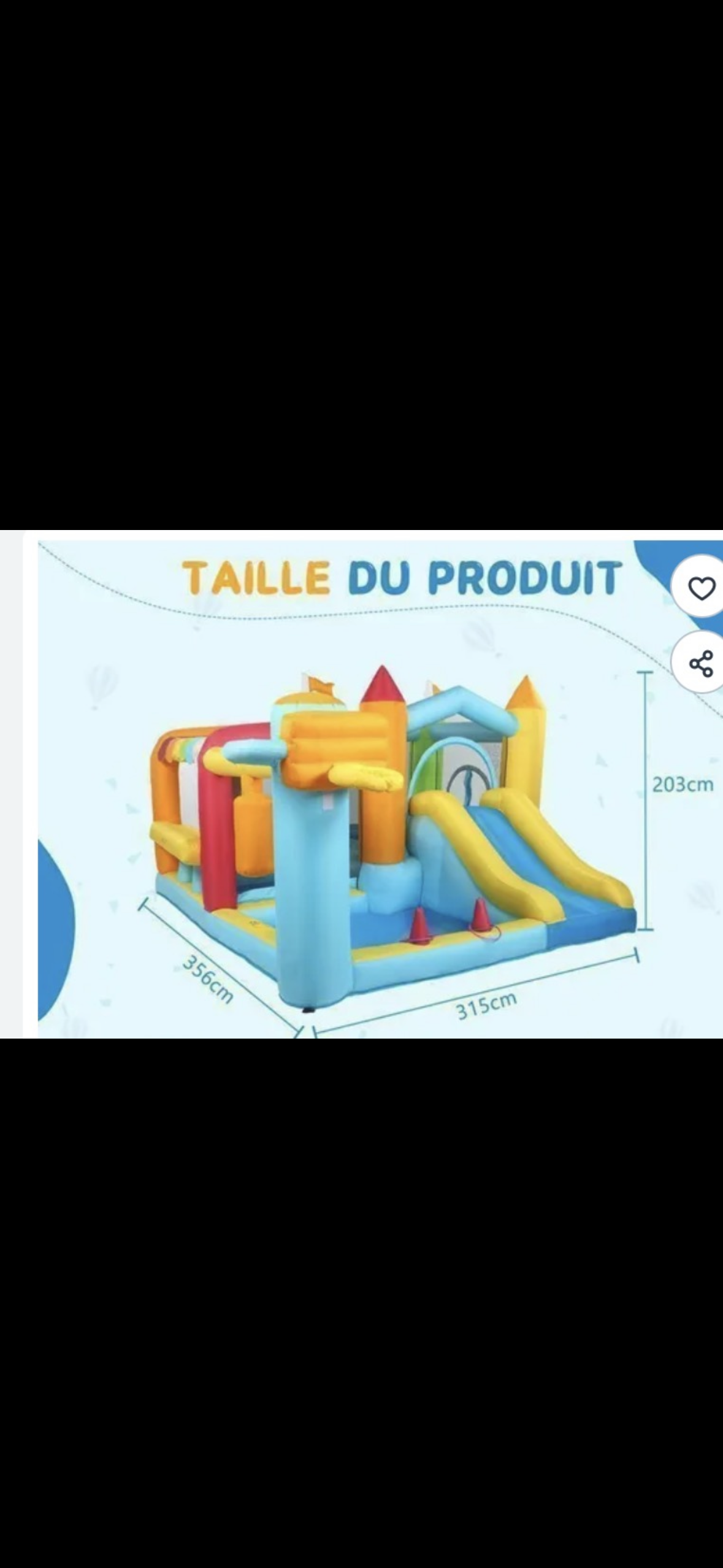 Location chateau gonflable 59 entre particuliers