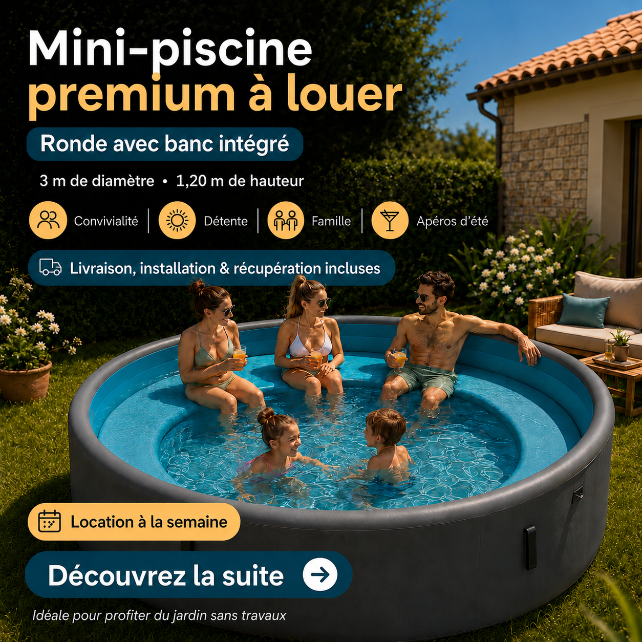 Location piscine 38 entre particuliers