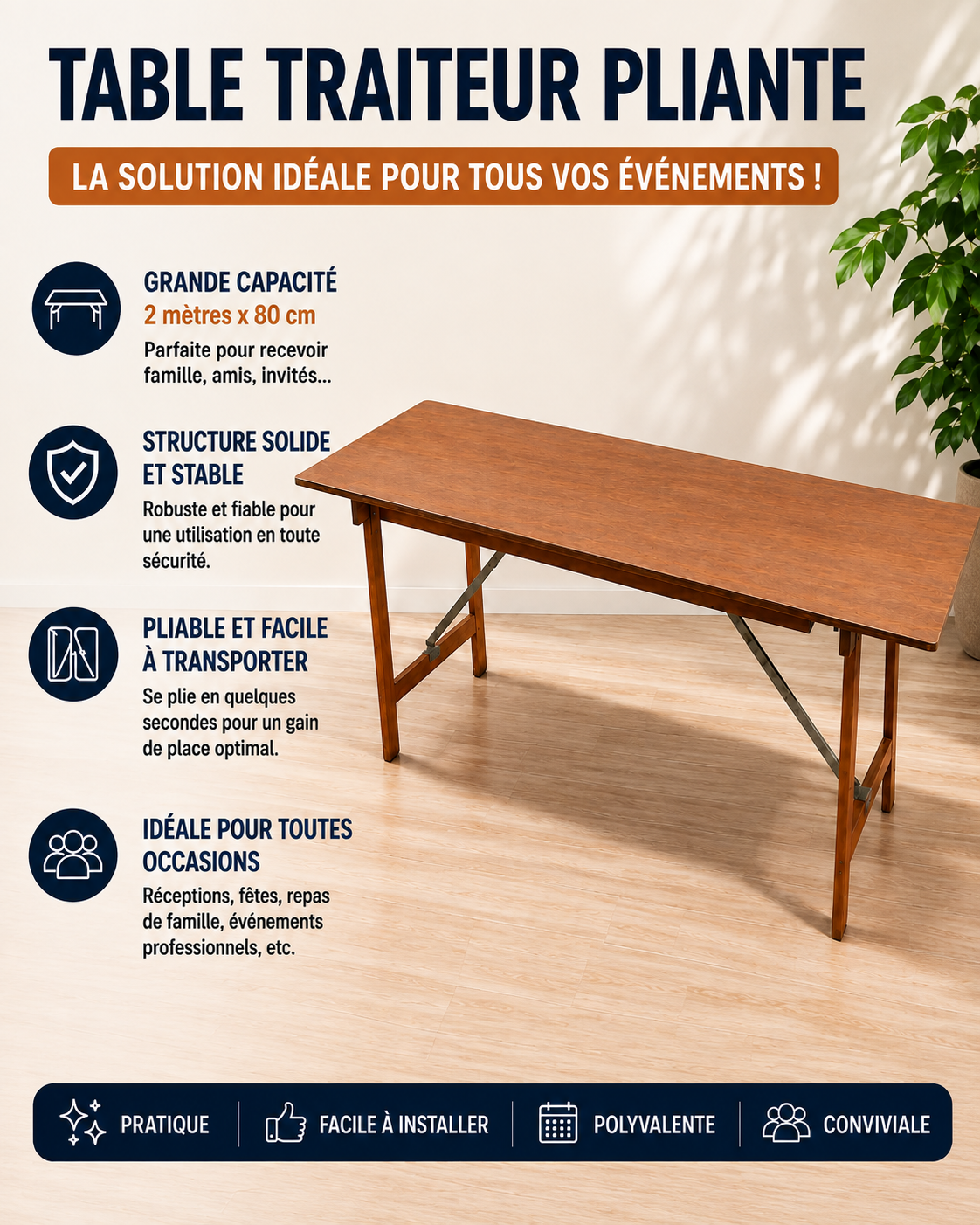 Location table de reception 94 entre particuliers
